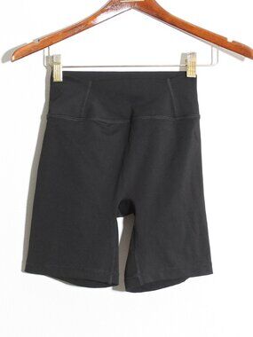 Oner Active Black High Waisted Bike Shorts 6" Inseam Size XS